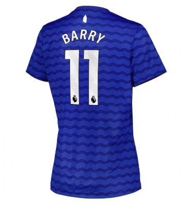 Everton Thierno Barry #11 Hjemmebanetrøje Dame 2025-26 Kortærmet